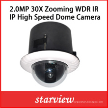 2.0MP 30X WDR IP integrada de red de la cámara domo PTZ